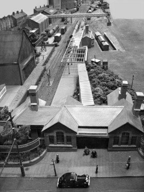 Bulwell Model Railway Club's model of Ilkeston Town Station in 1930 (Grant Shaw)