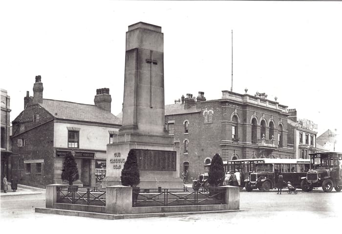 The War Memorial, Ilkeston Market Place